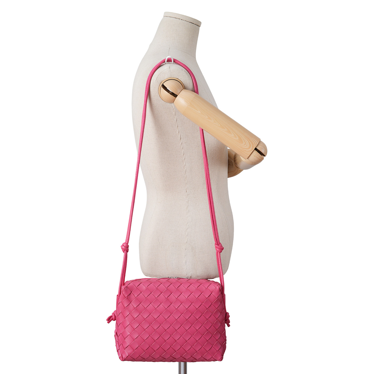 BOTTEGA VENETA(USED)보테가베네타 루프 카메라백 핑크